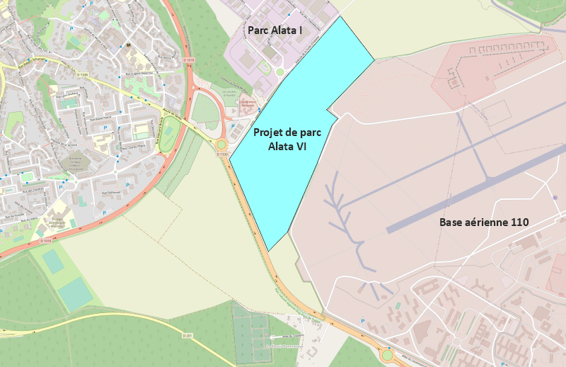 Projet de parc d'activités Alata VI